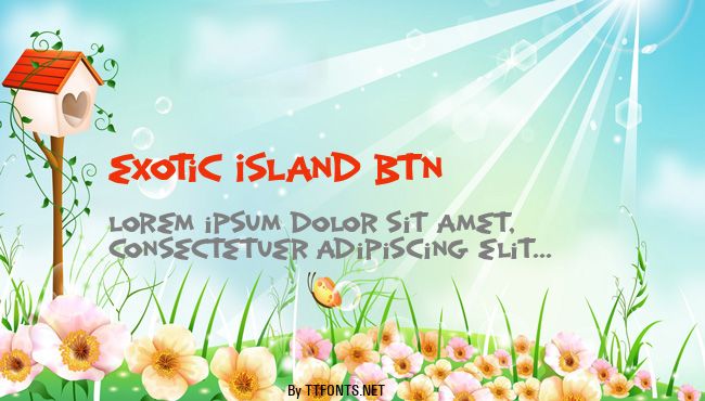 Exotic Island BTN example